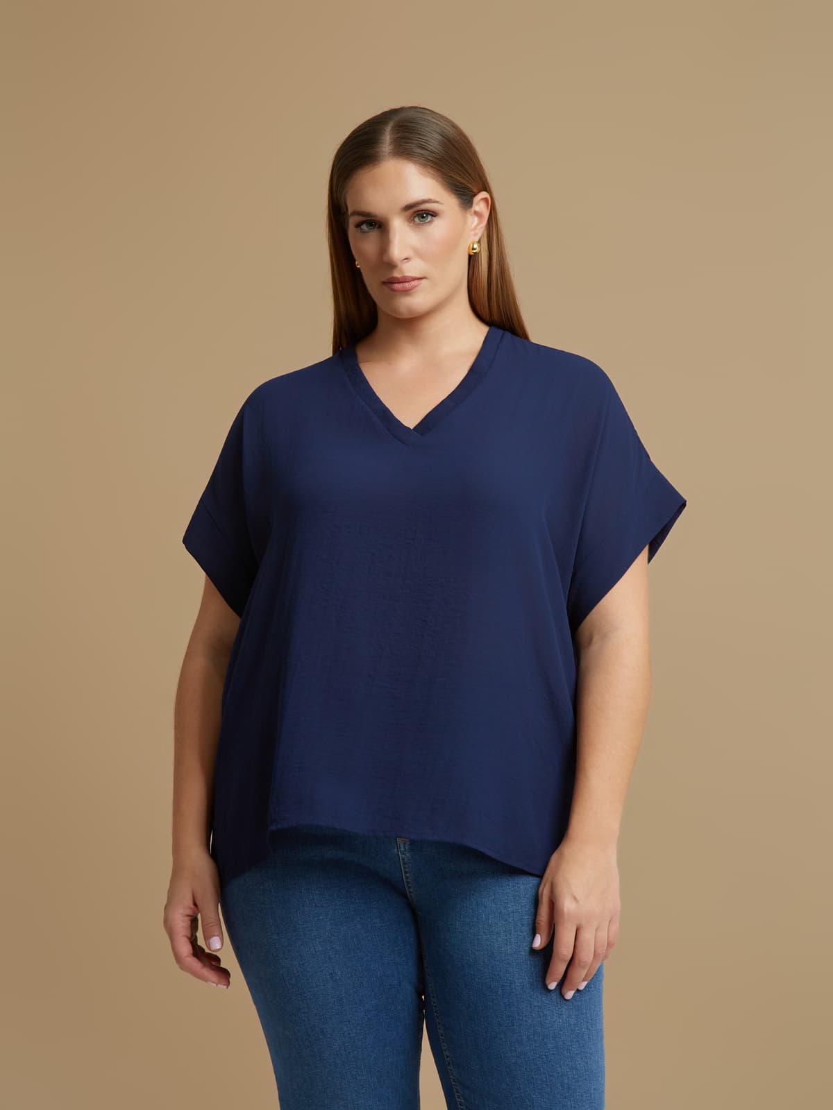 Women's T-Shirts Mat Fashion Blue
