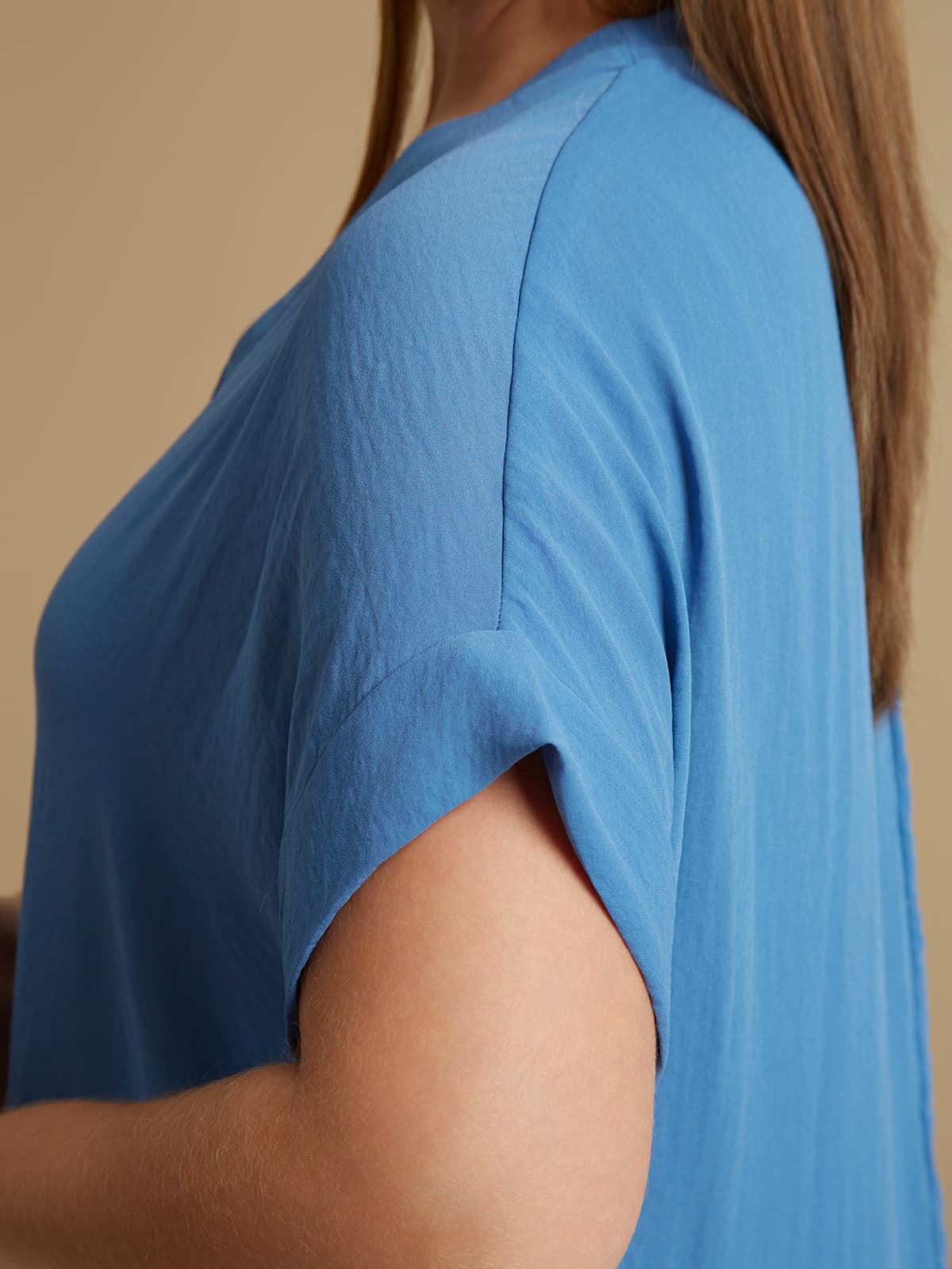 Women's T-Shirts Mat Fashion Blue