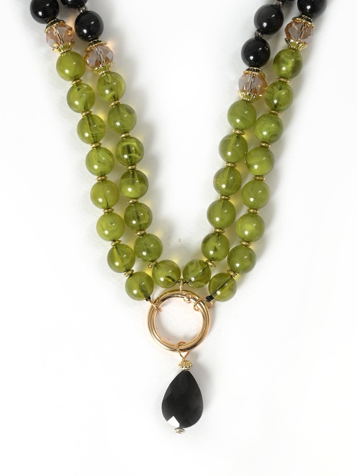 Women's Necklaces Mat Fashion Green