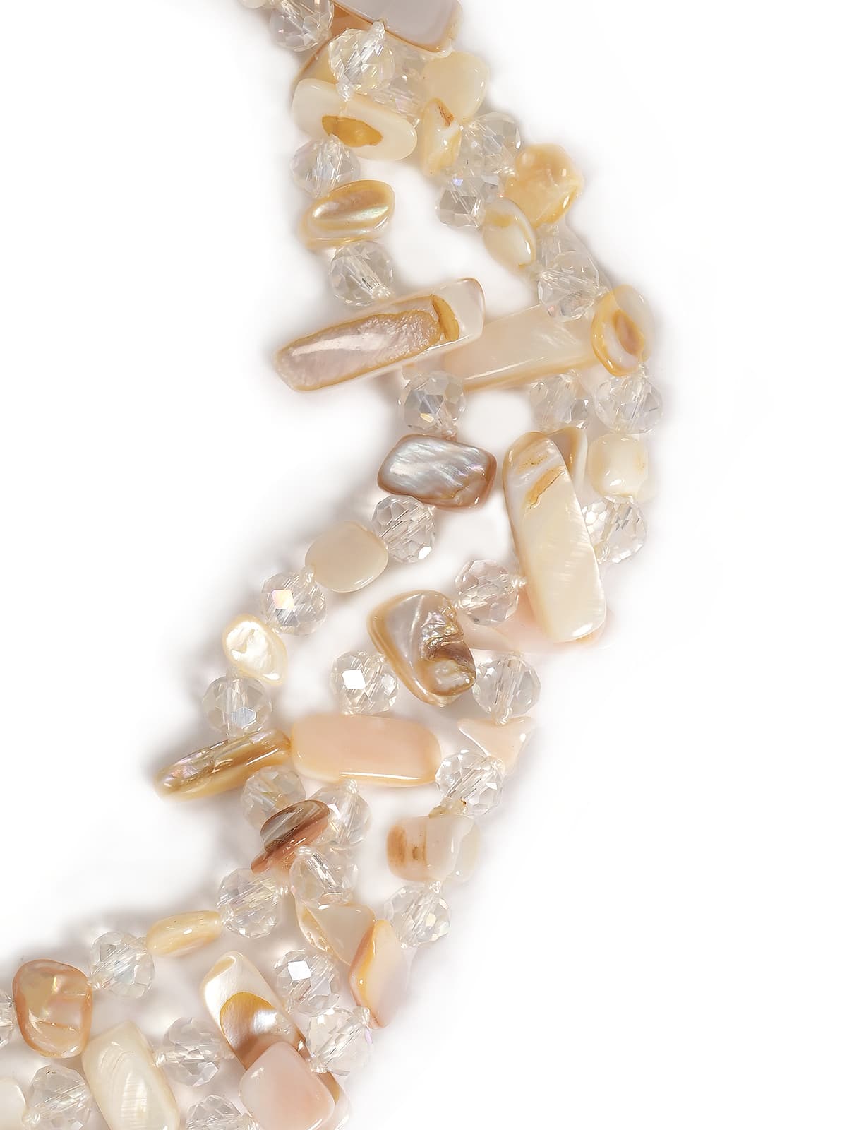 Women's Necklaces Mat Fashion Beige