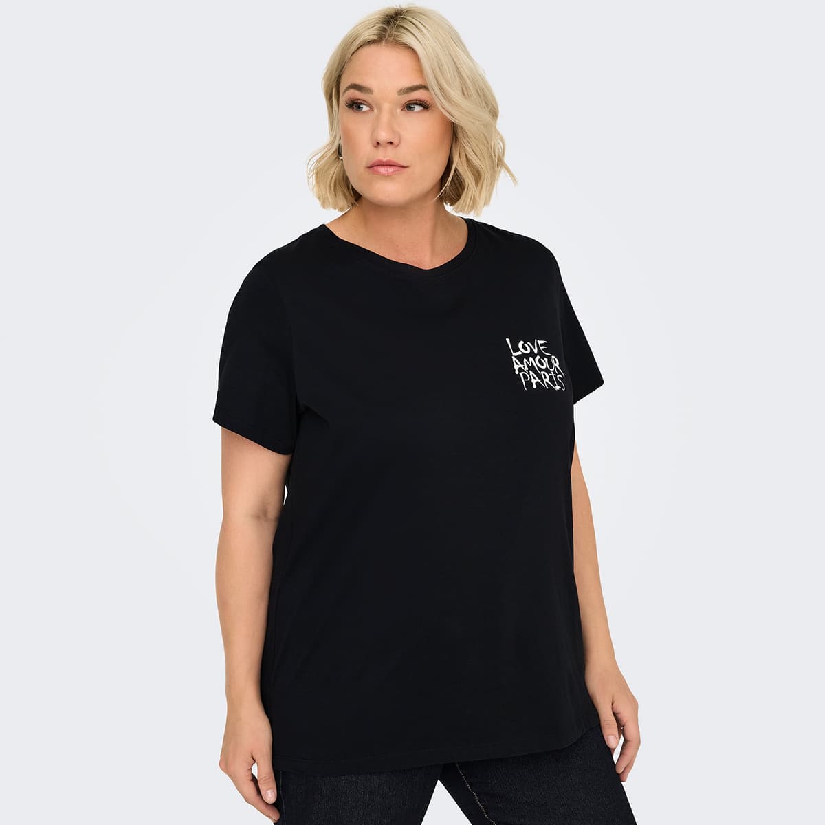 Women's T-Shirts Only Carmakoma Black