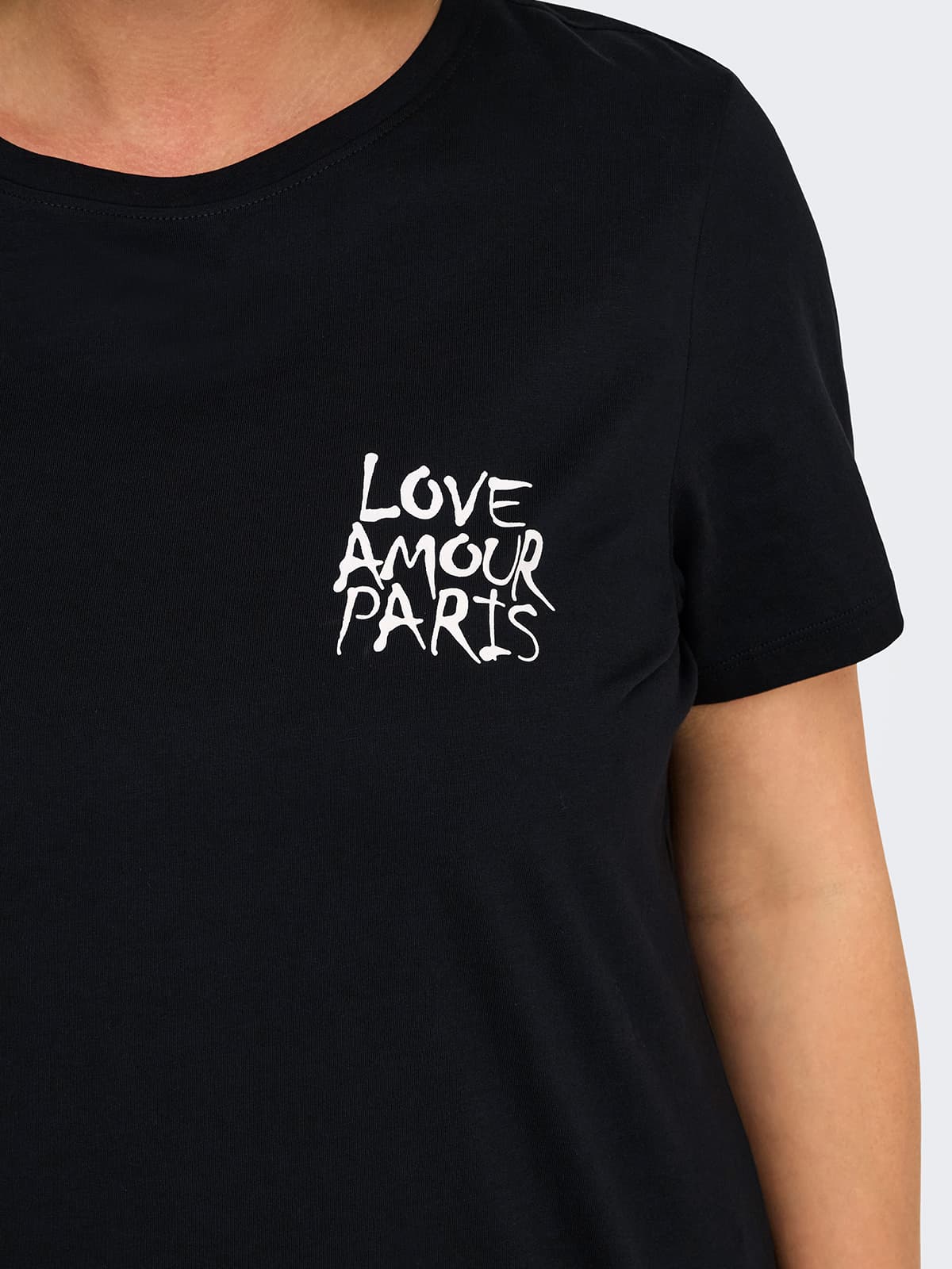 Women's T-Shirts Only Carmakoma Black