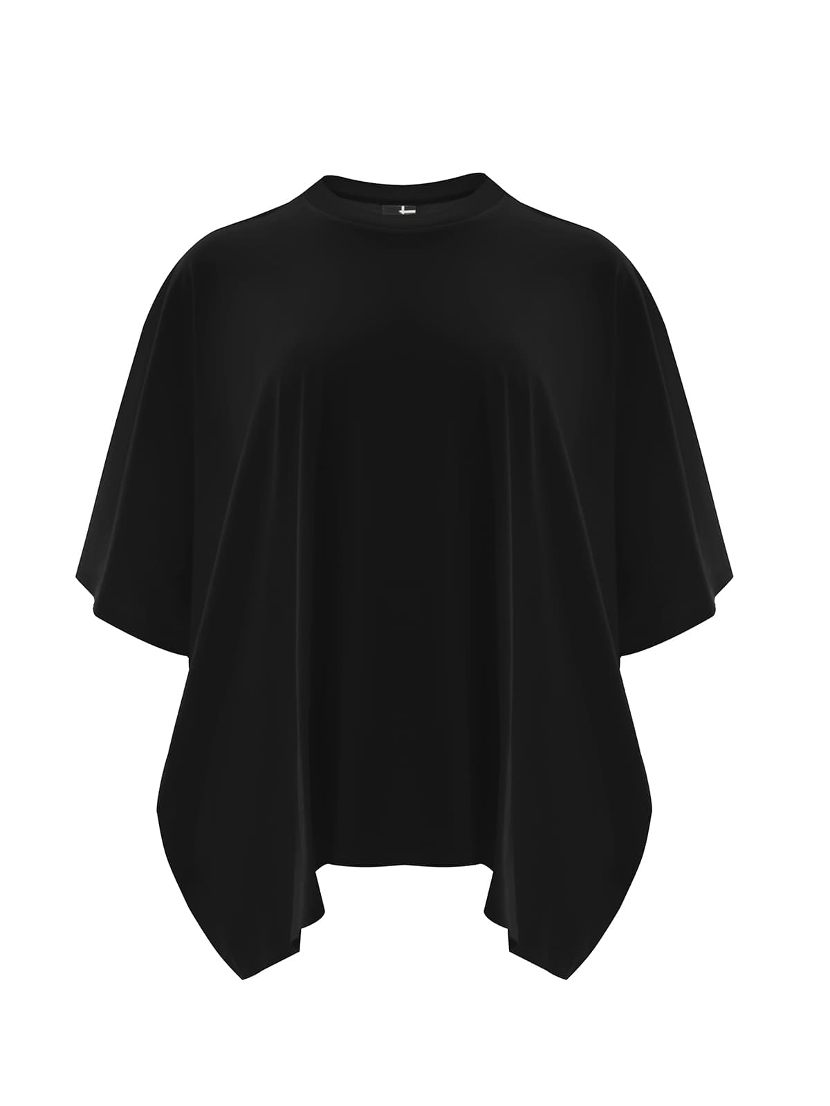 Women's T-Shirts Mat Fashion Black