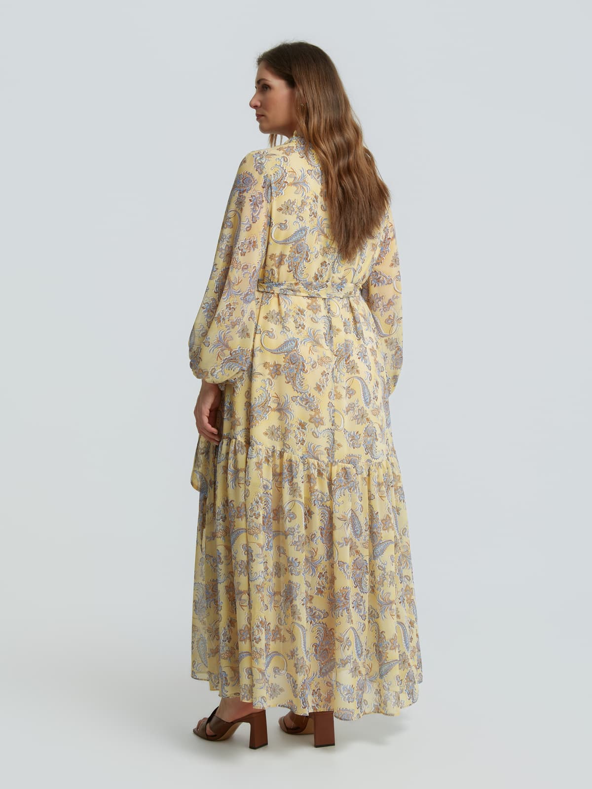 Women's Maxi Dresses Mat Fashion Yellow