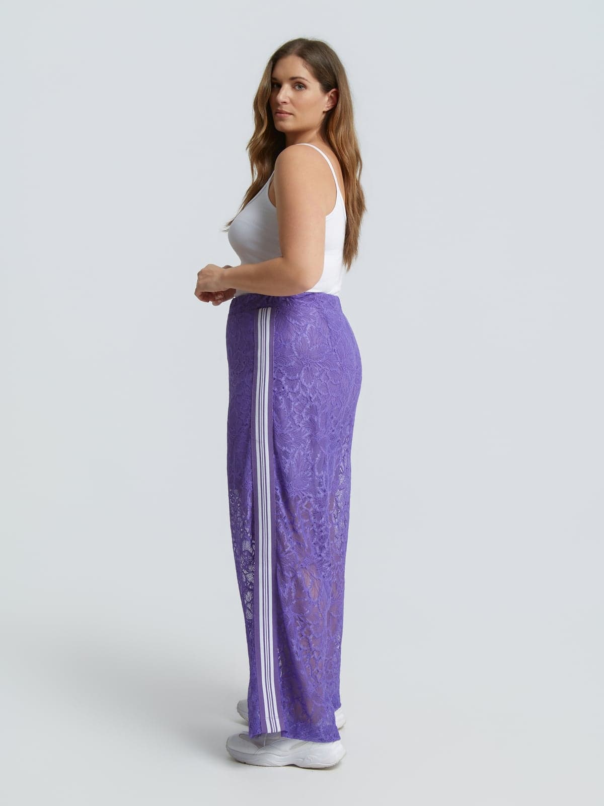 Women's Tracksuits Mat Fashion Purple