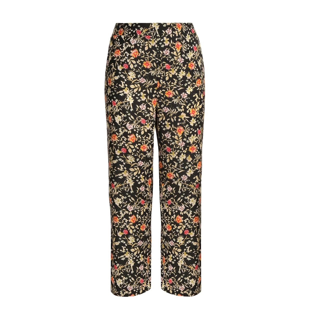 Εμπριμέ παντελόνα με floral σχέδιο