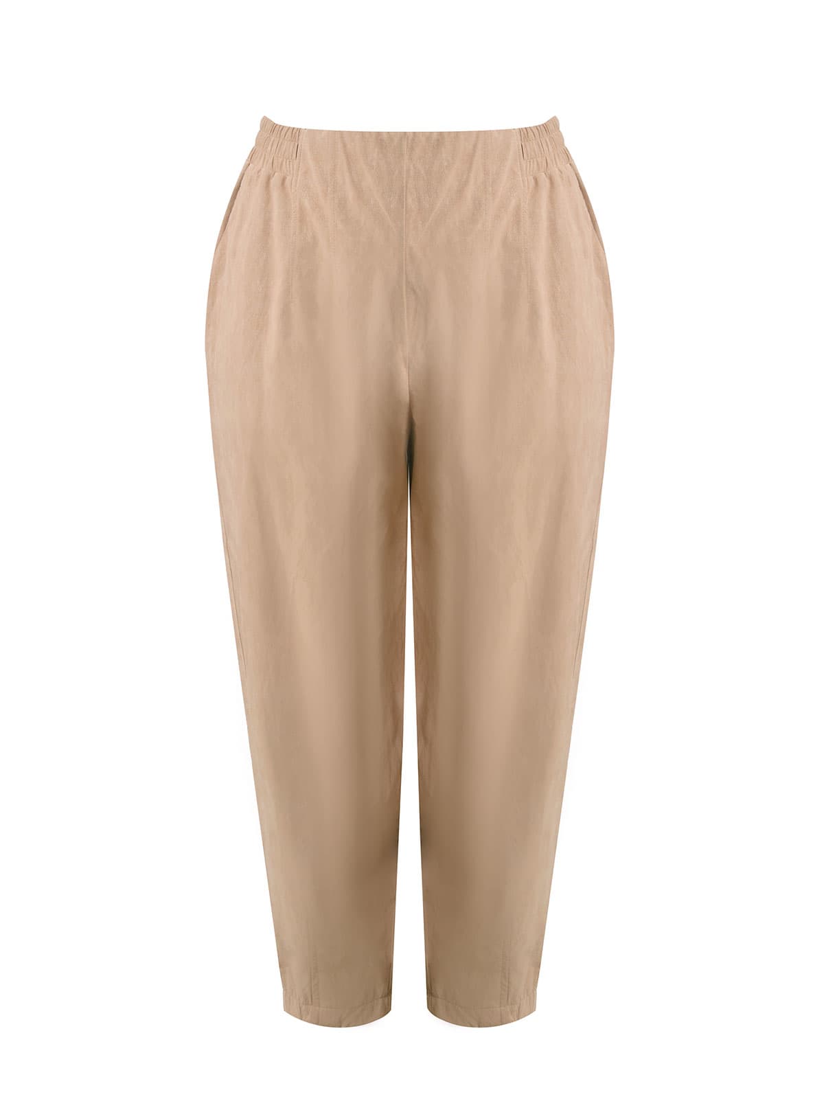 Women's Pants Mat Fashion Beige