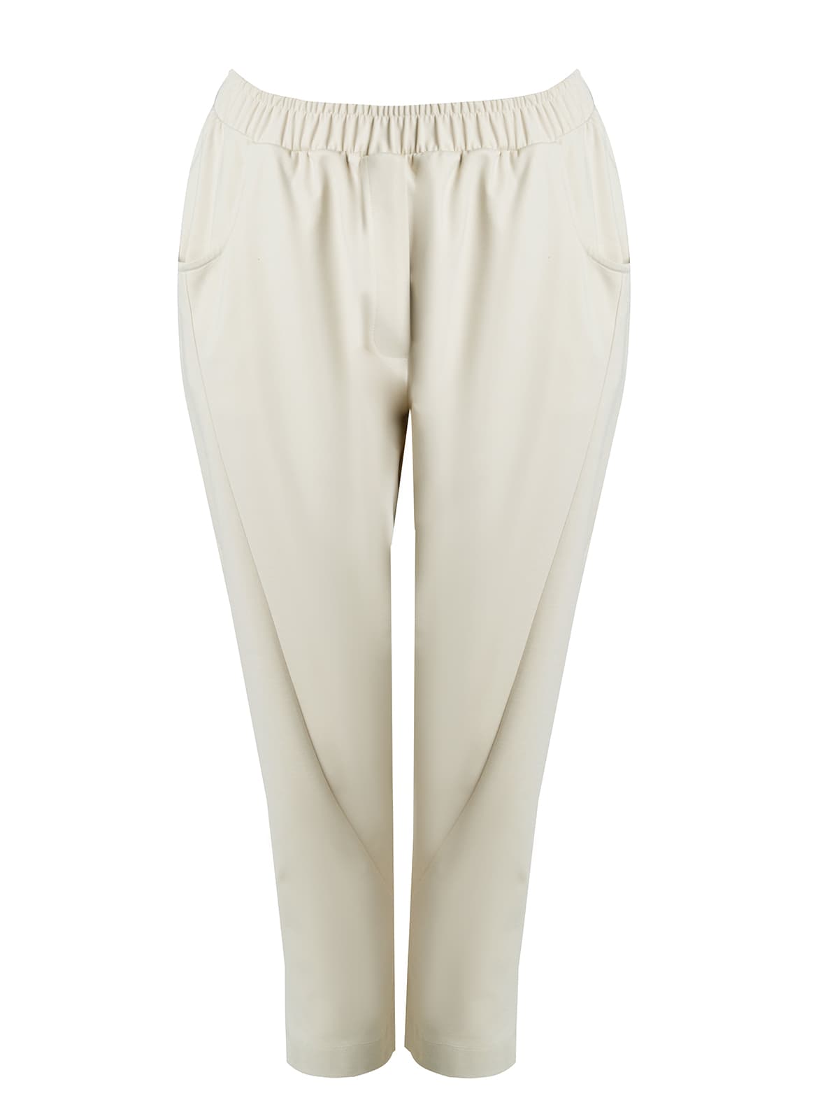 Women's Pants Mat Fashion Beige