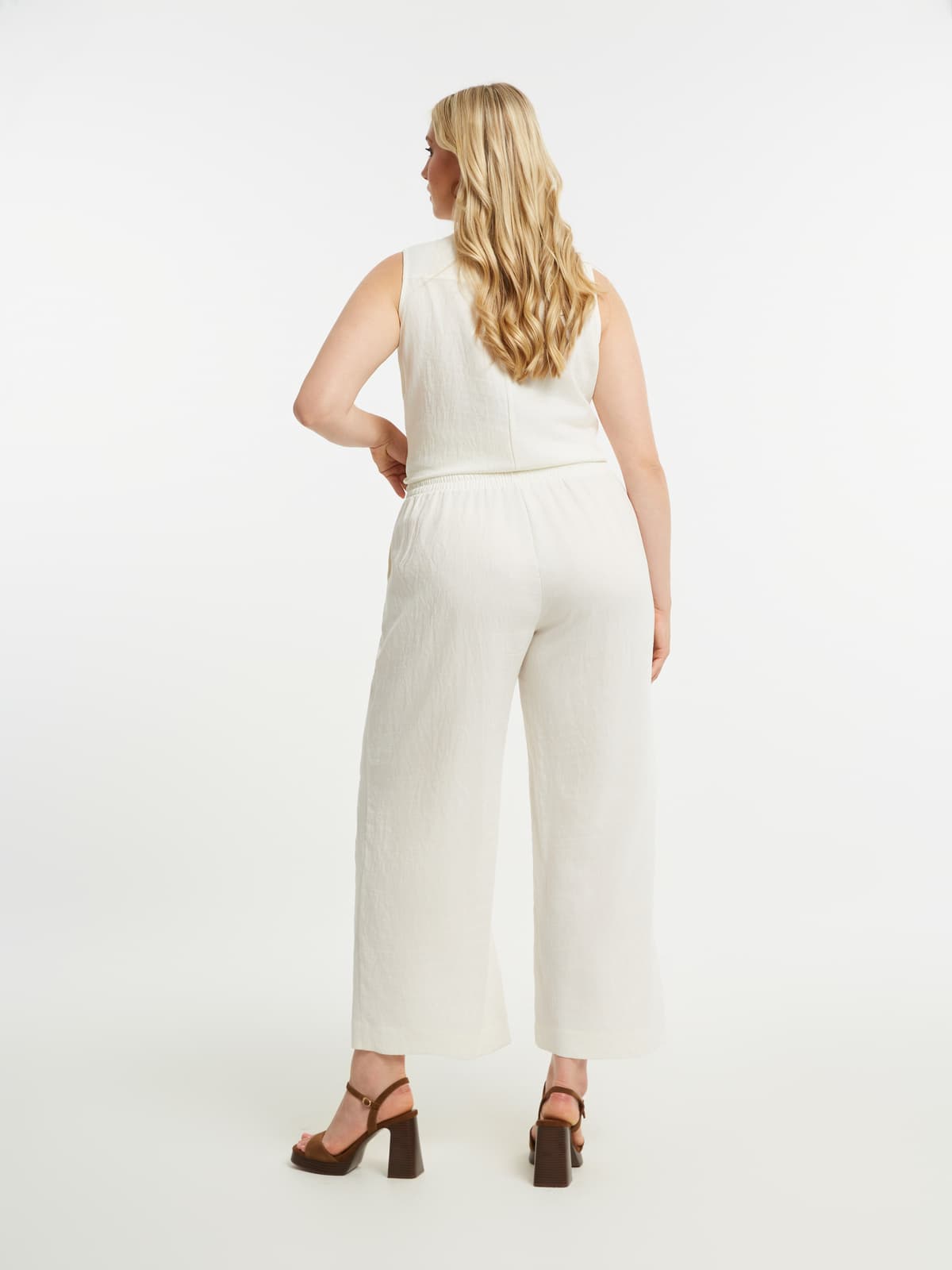 Women's Pants Mat Fashion Beige