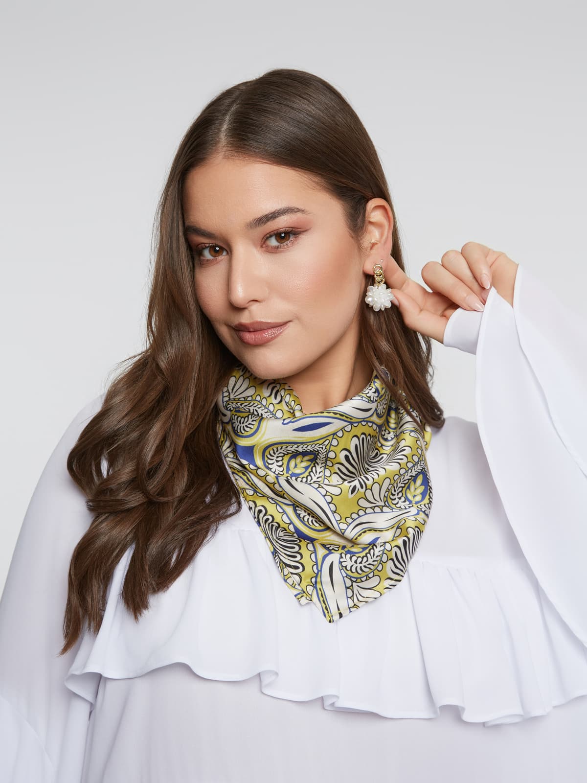Women's Scarves Mat Fashion Yellow