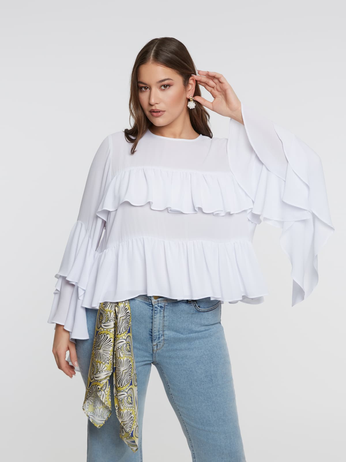 Women's Scarves Mat Fashion Yellow