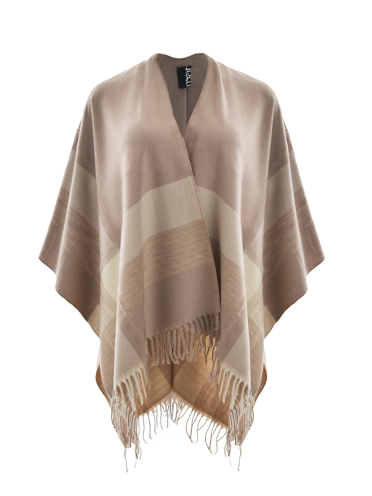 Women's Ponchos Mat Fashion Beige