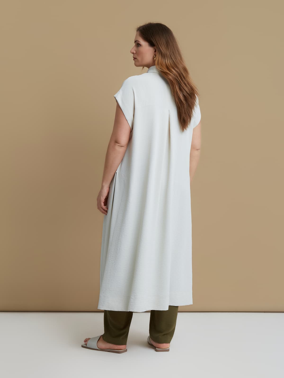 Women's Shirts Mat Fashion Beige