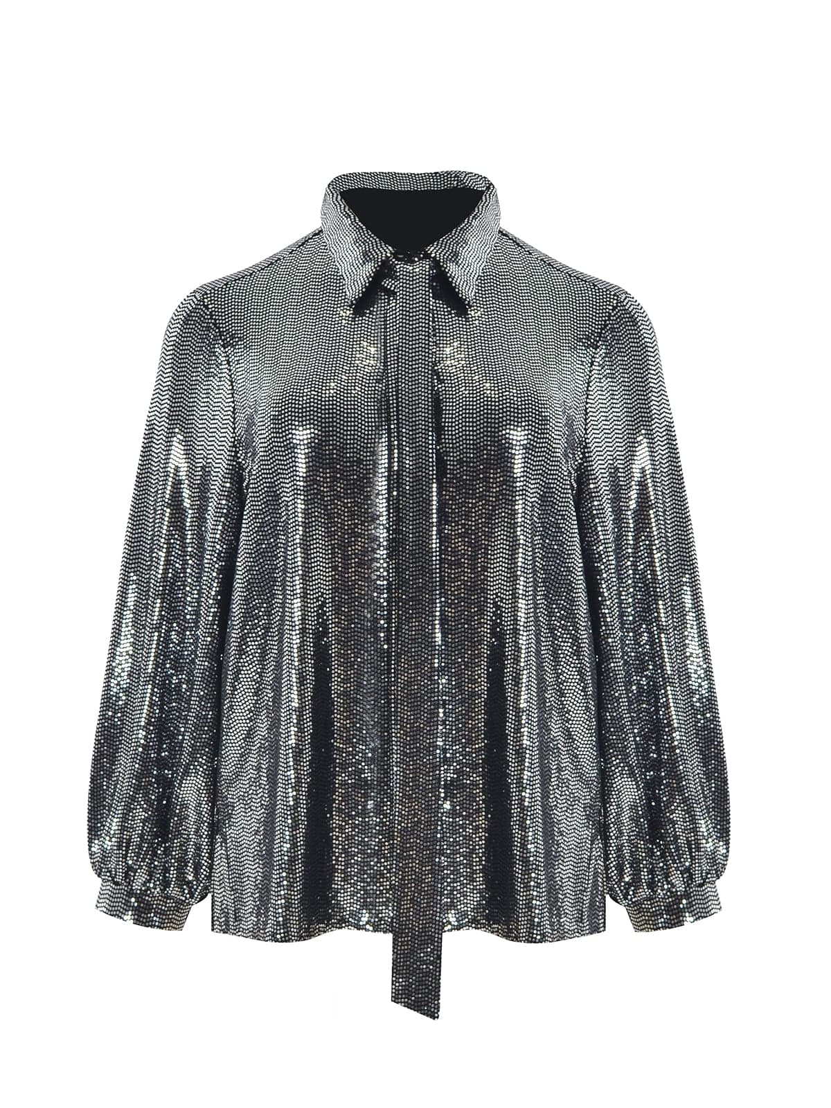 Women's Shirts Mat Fashion Silver