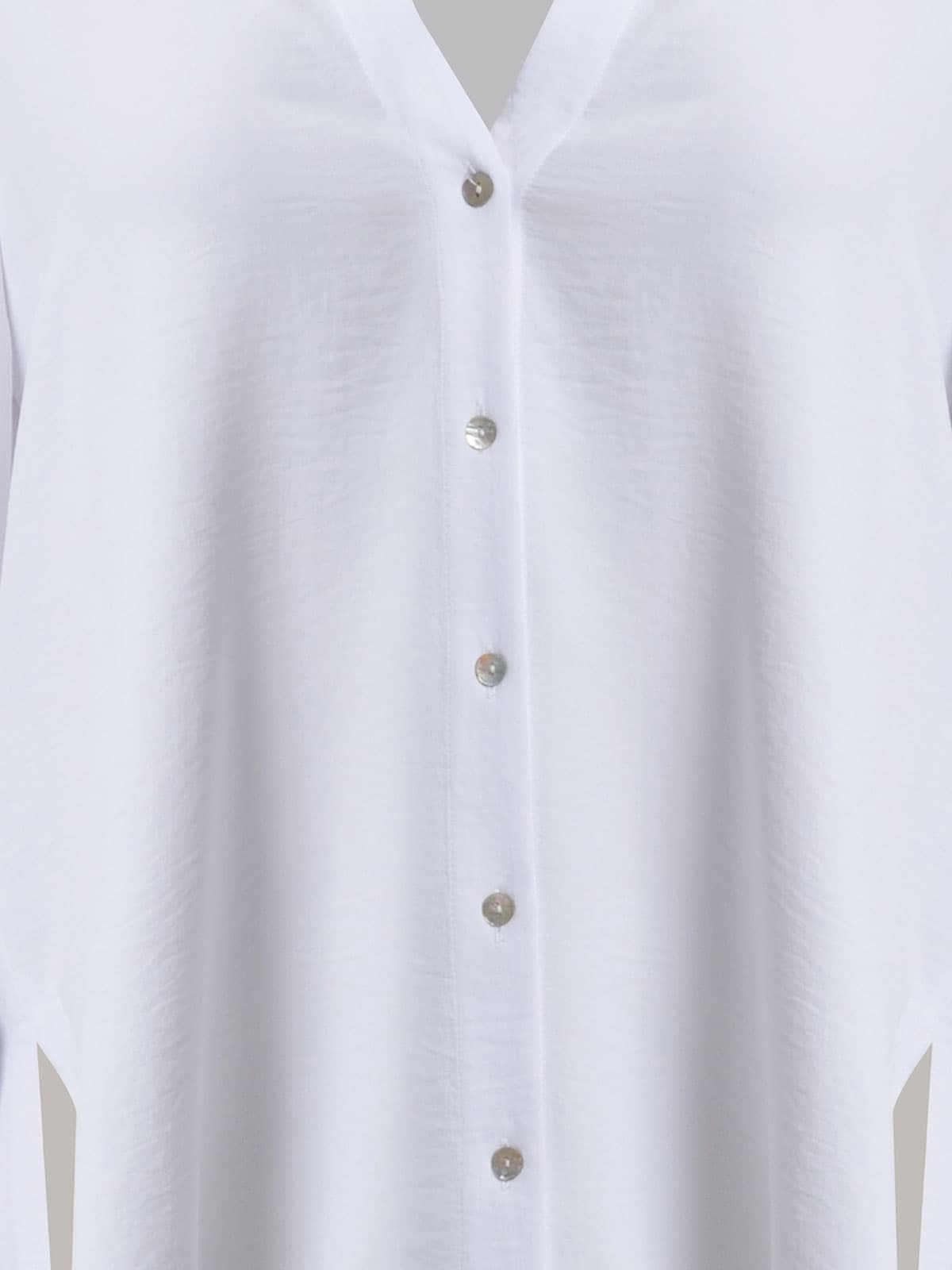 Women's Shirts Mat Fashion White