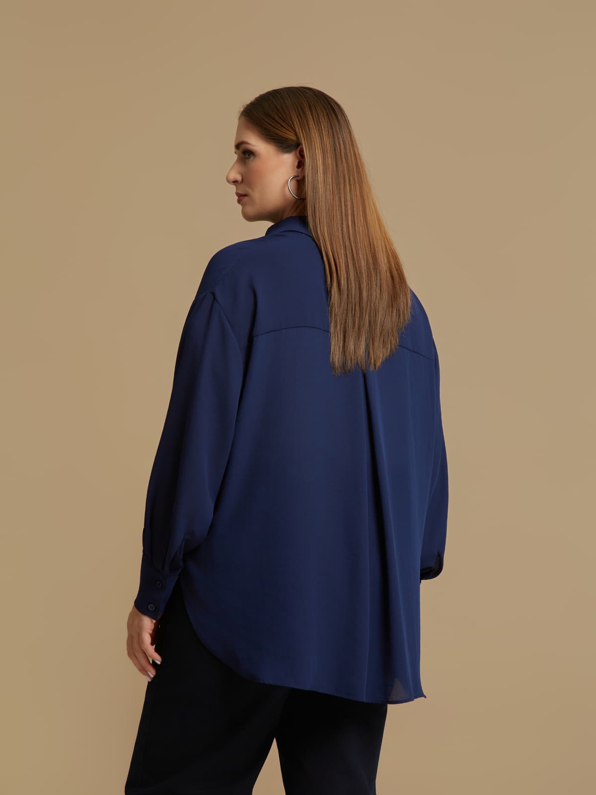 Women's Shirts Mat Fashion Blue