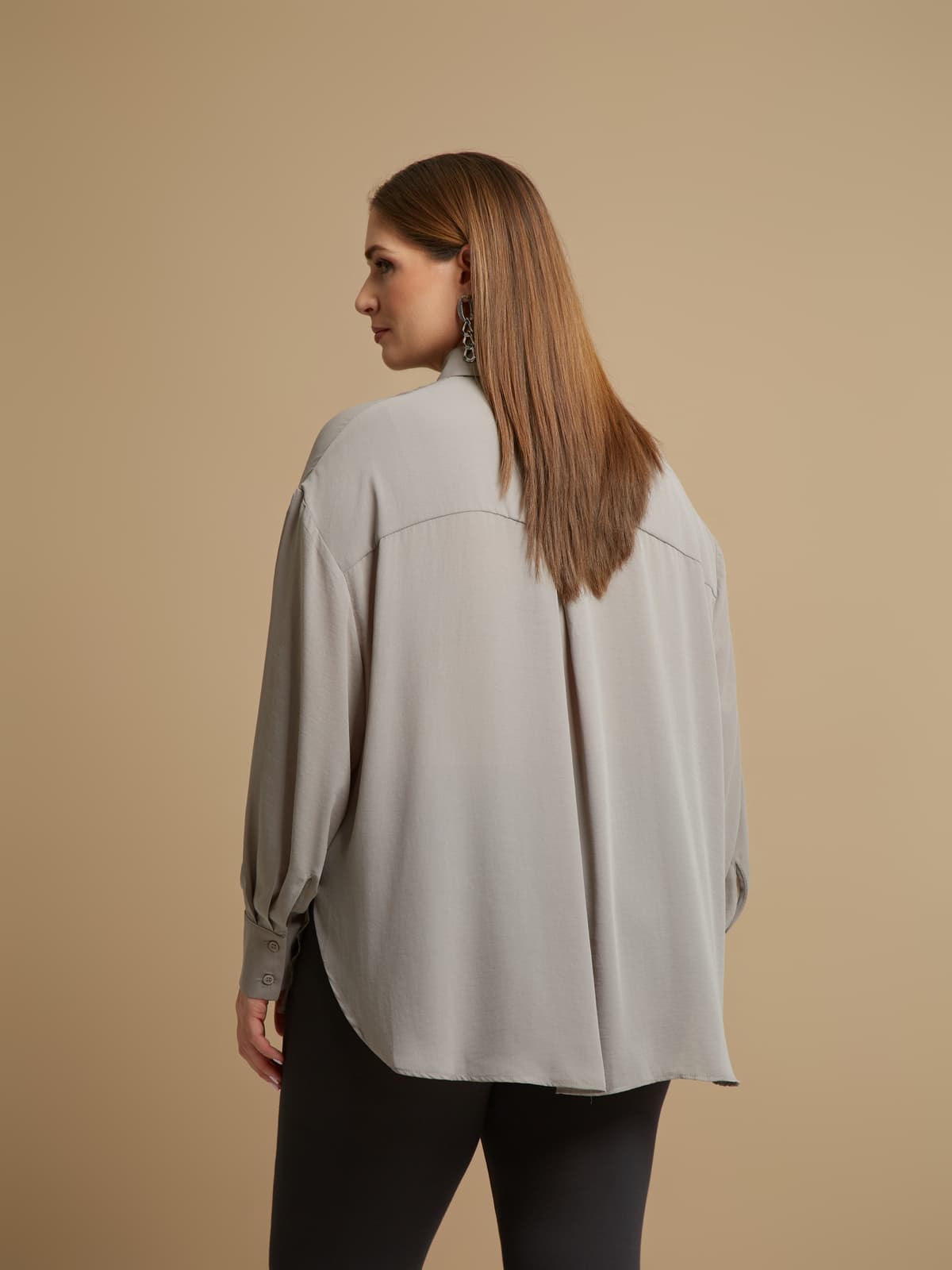 Women's Shirts Mat Fashion Beige