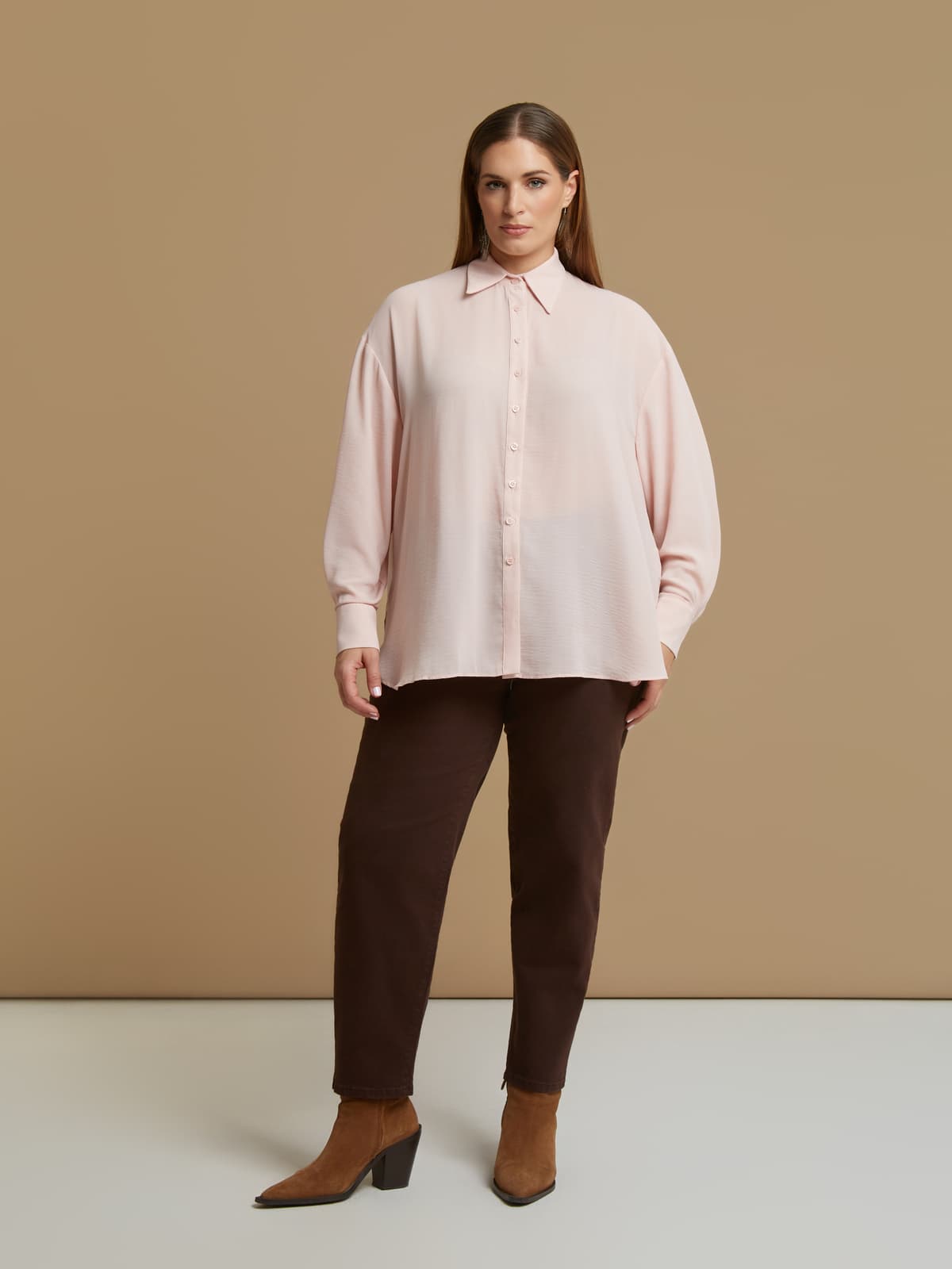 Women's Shirts Mat Fashion Pink