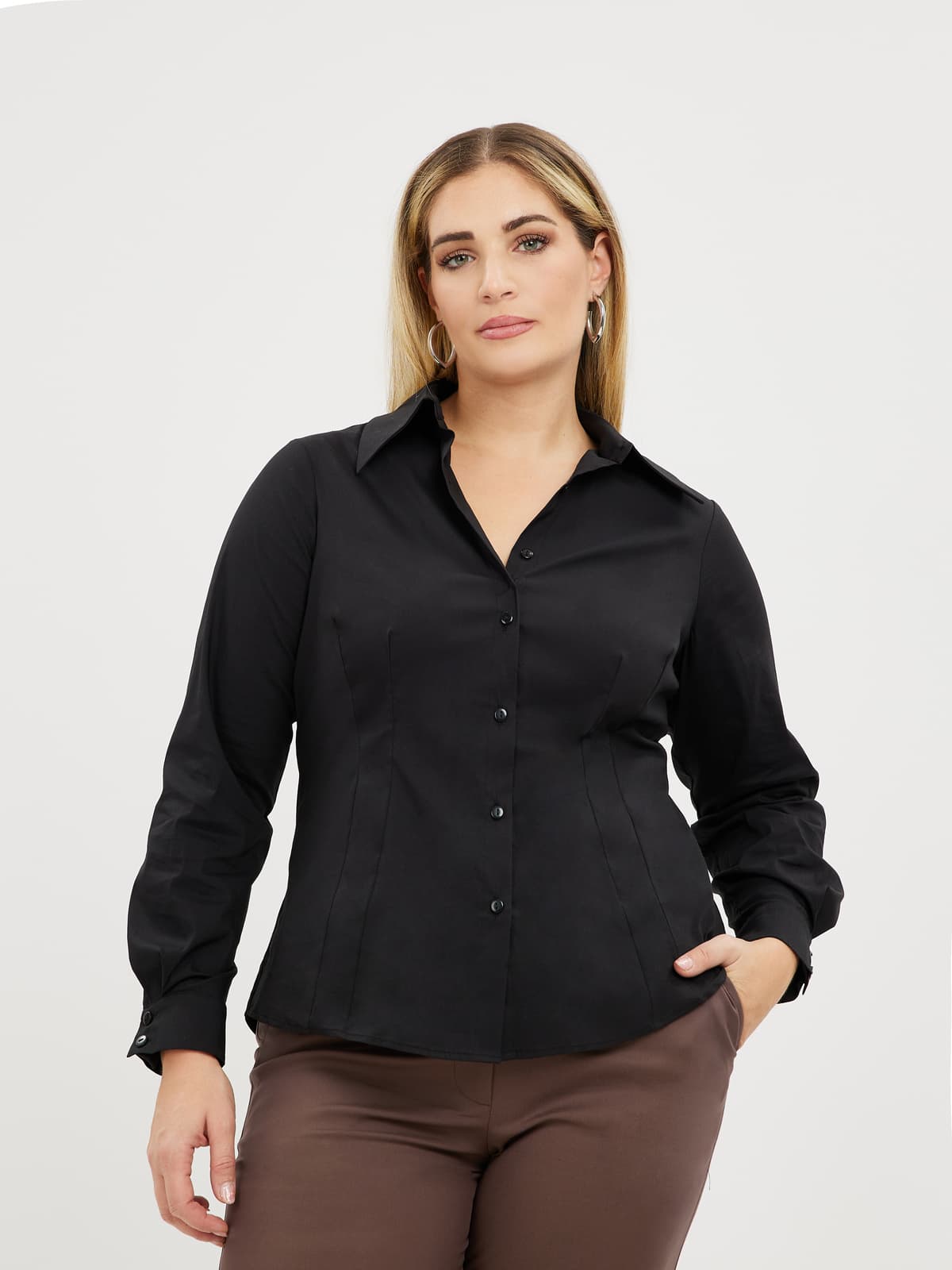 Women's T-Shirts Mat Fashion Black