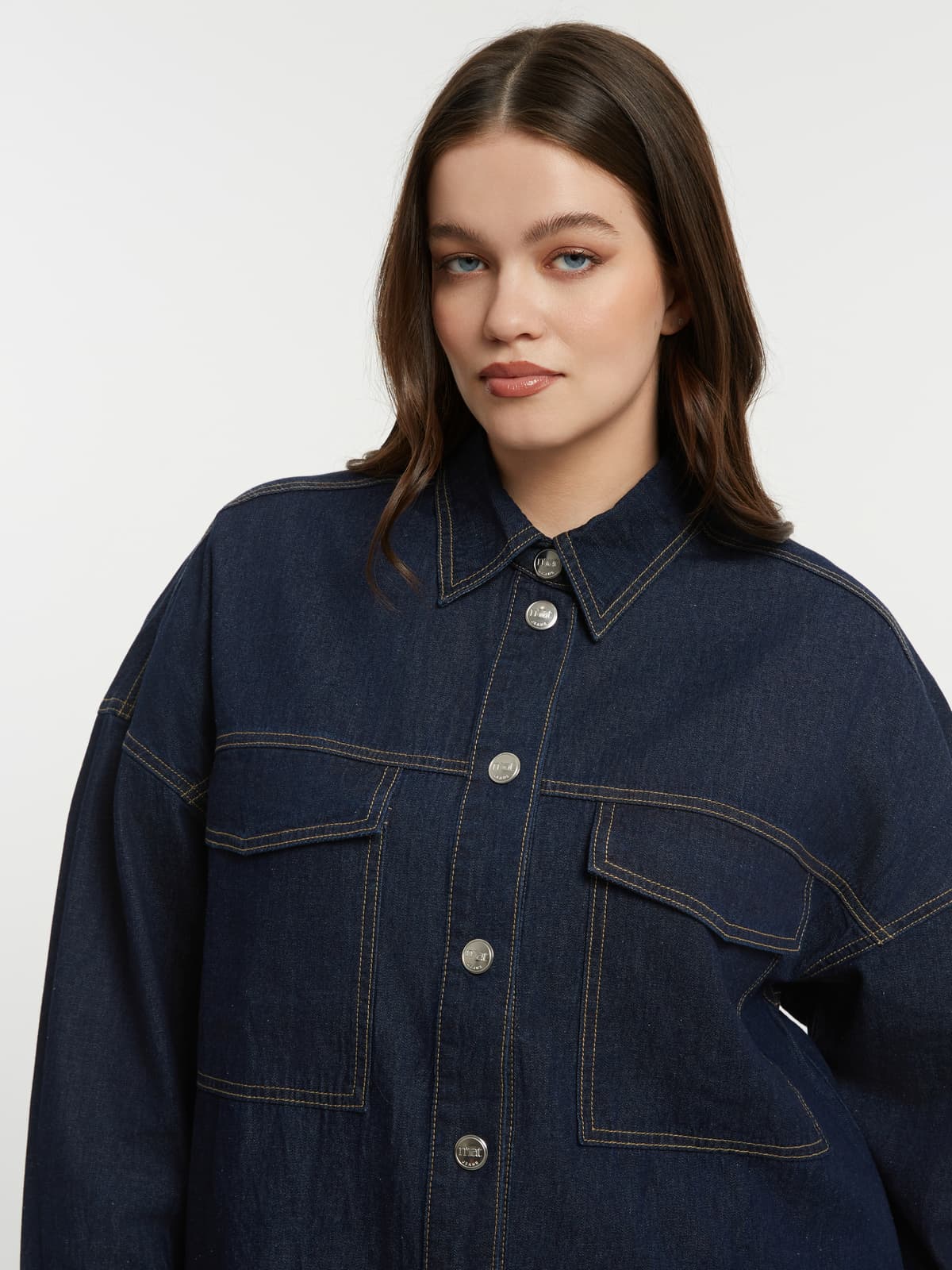 Women's Shirts Mat Fashion Blue