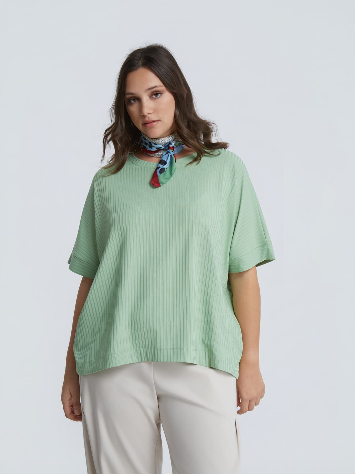 Women's T-Shirts Mat Fashion Green