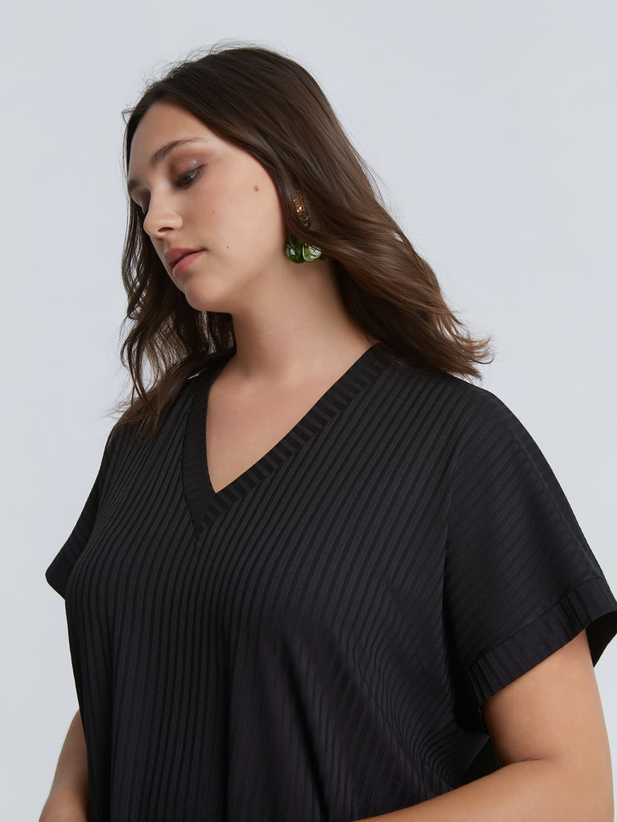 Women's T-Shirts Mat Fashion Black