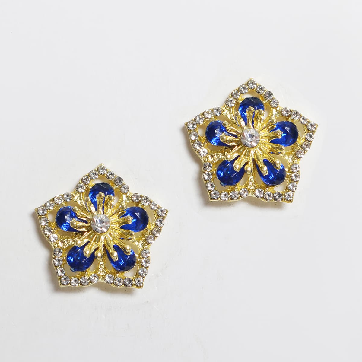 Women's Earrings Mat Fashion Blue