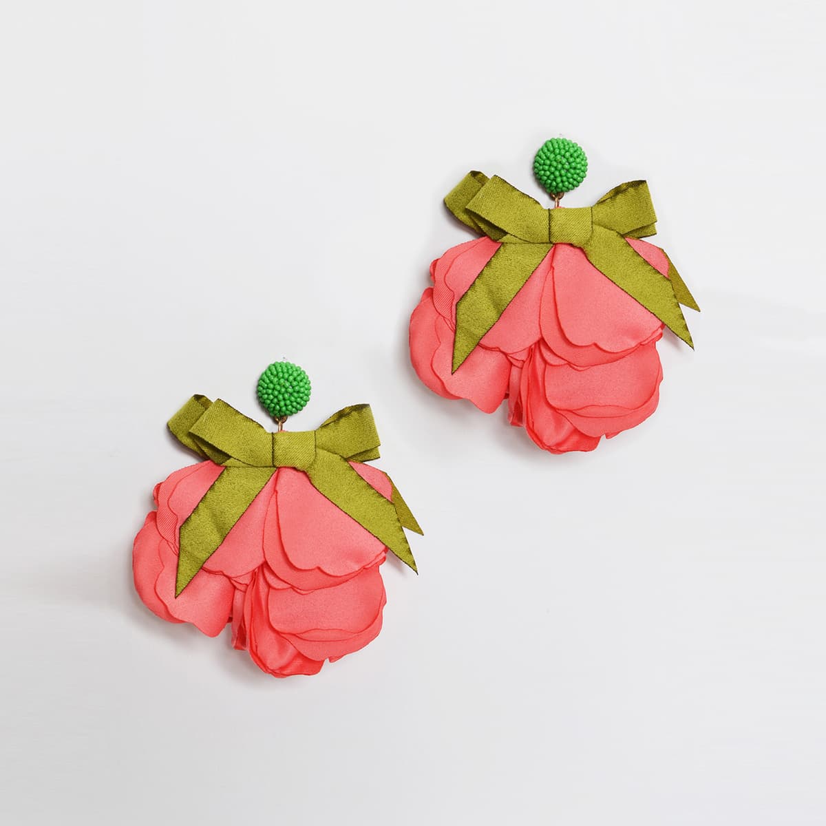 Women's Earrings Mat Fashion Pink