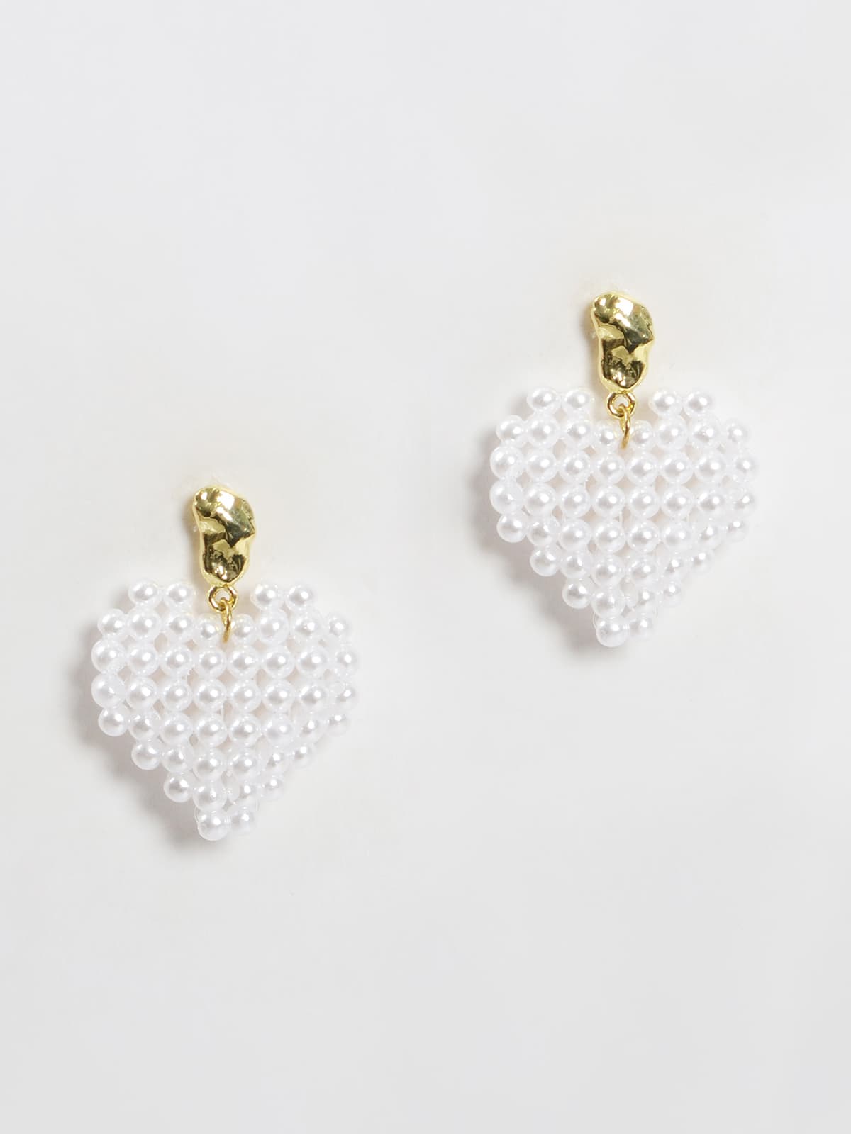 Women's Earrings Mat Fashion White