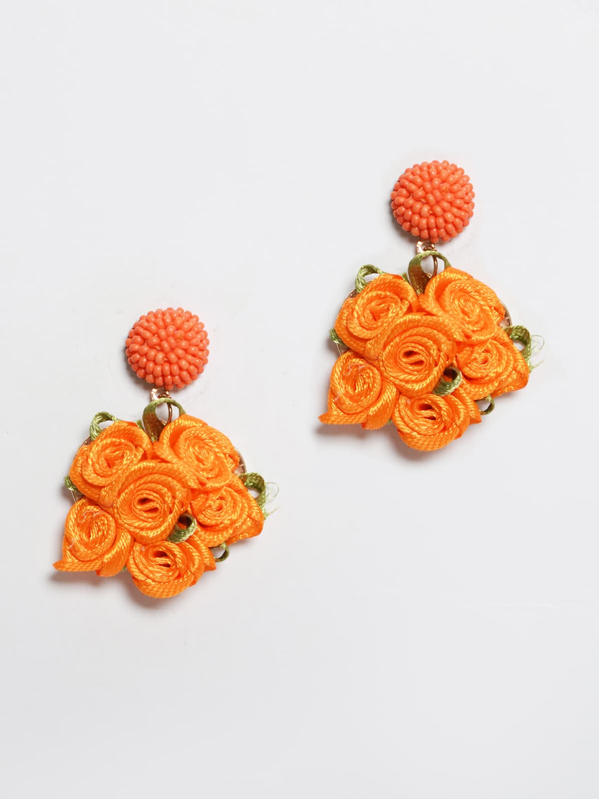 Women's Earrings Mat Fashion Orange