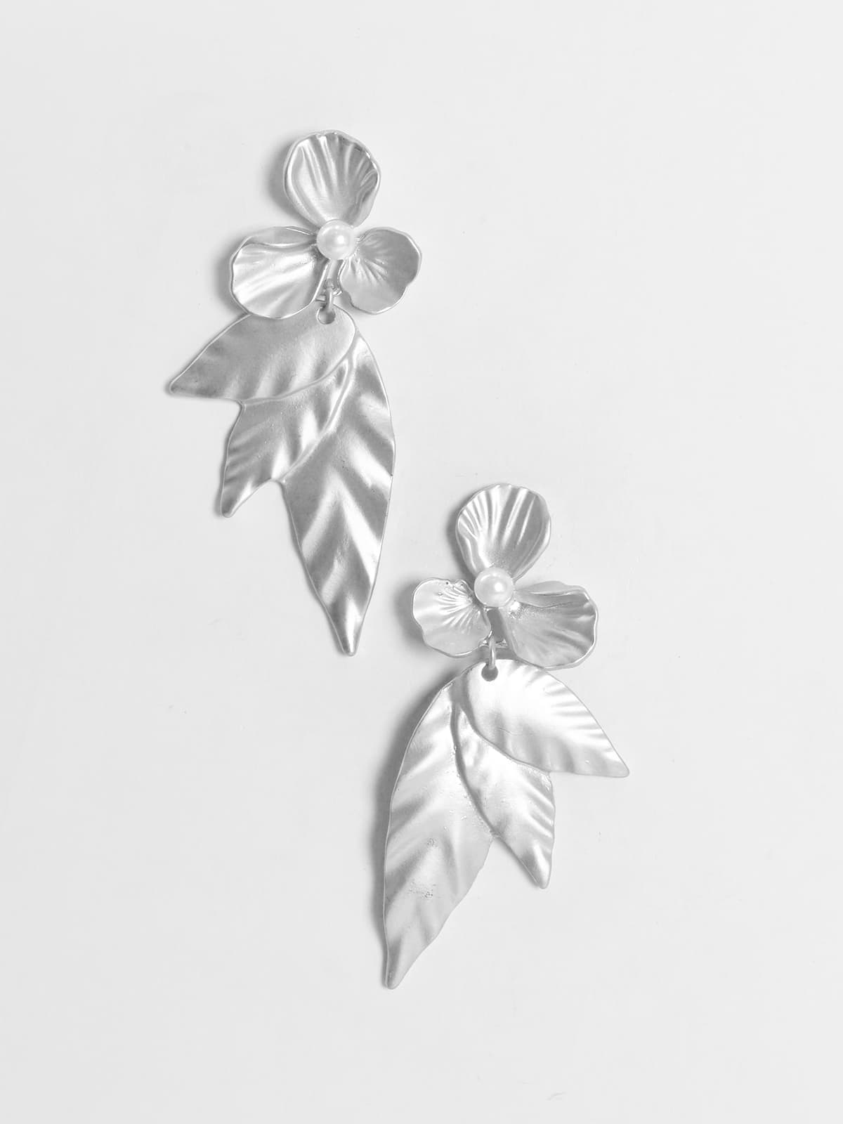 Women's Earrings Mat Fashion Silver