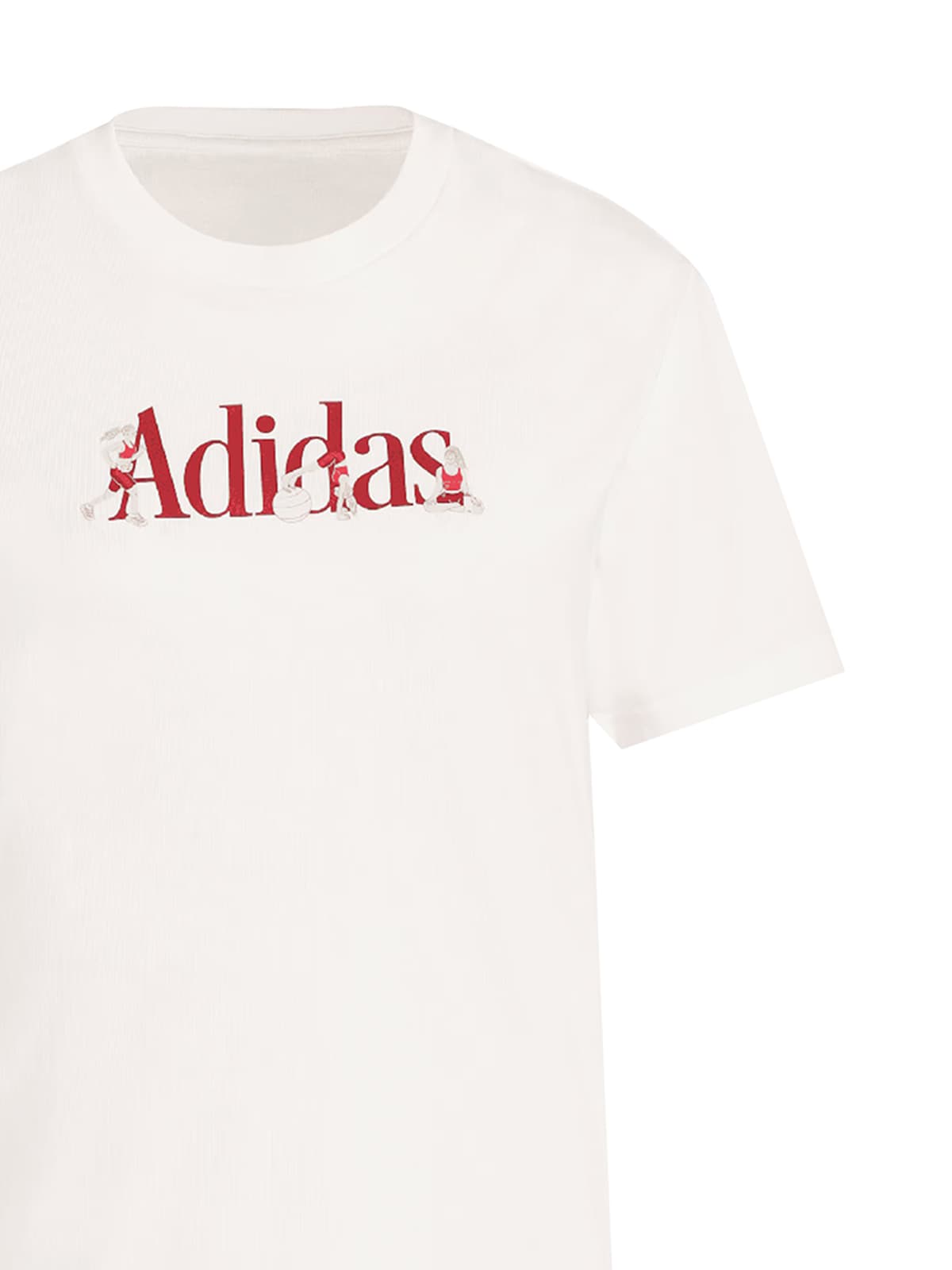 Women's T-Shirts Adidas White