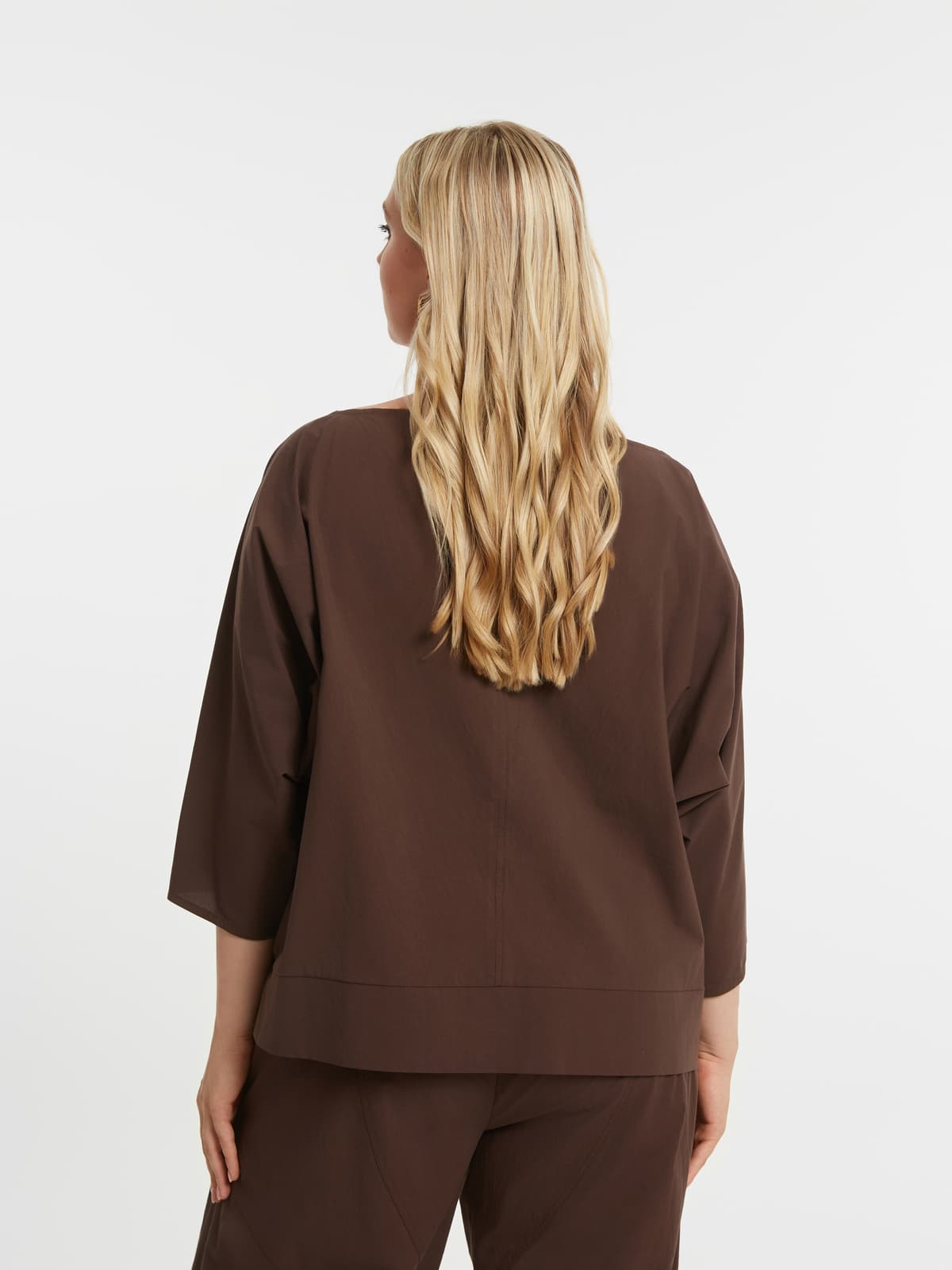 Women's T-Shirts Mat Fashion Brown