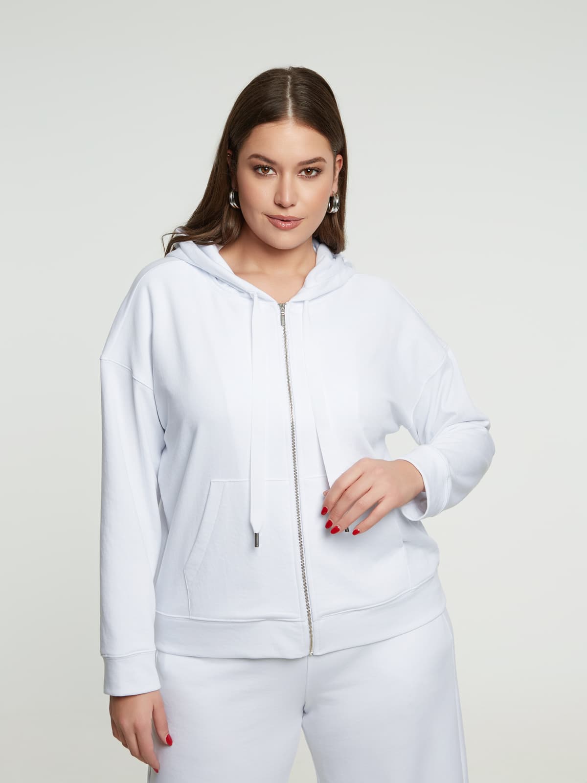 Women's Sports Jackets Mat Fashion White
