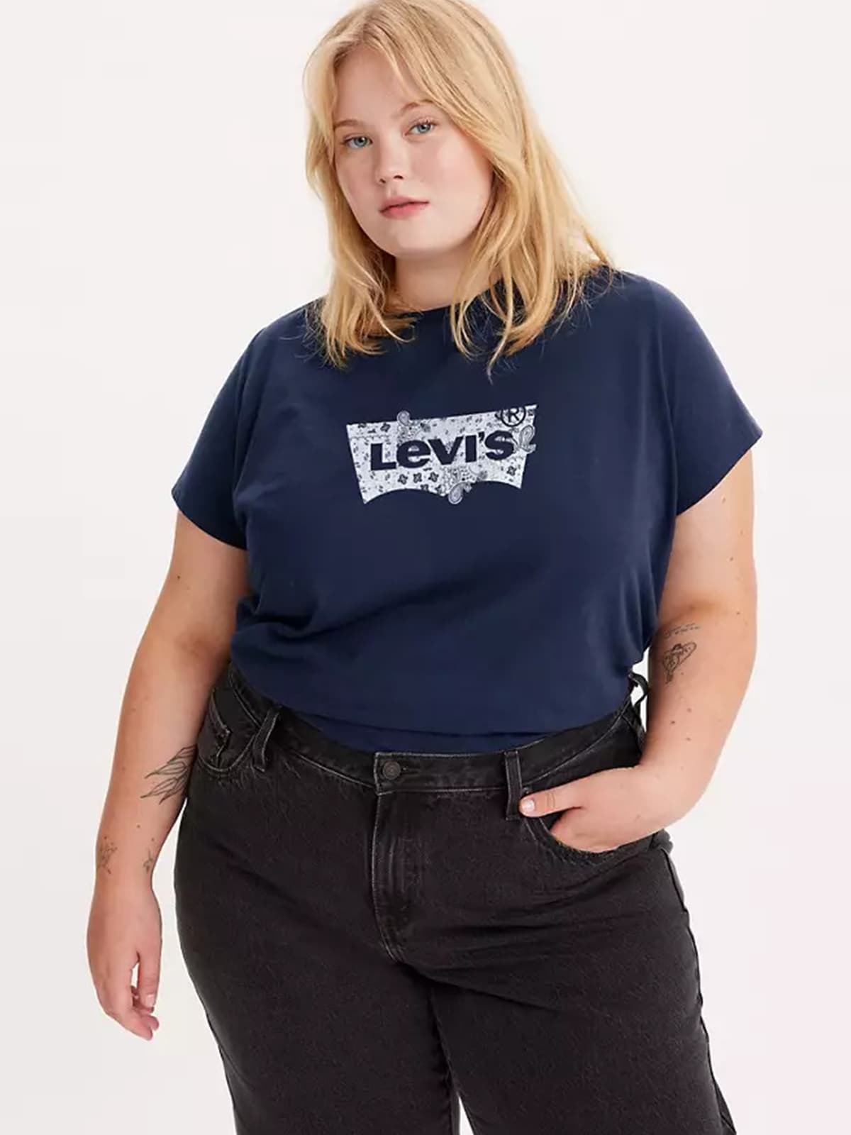 Women's T-Shirts Levi's Blue