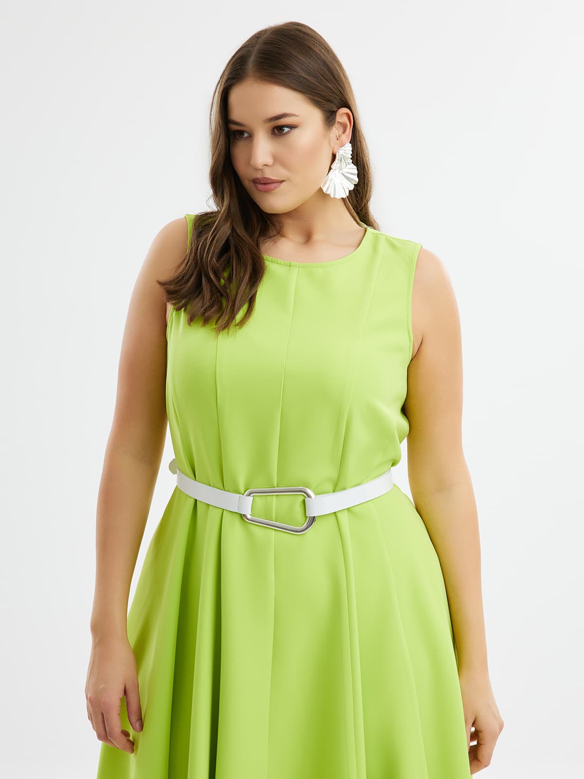 Women's Belts Mat Fashion White