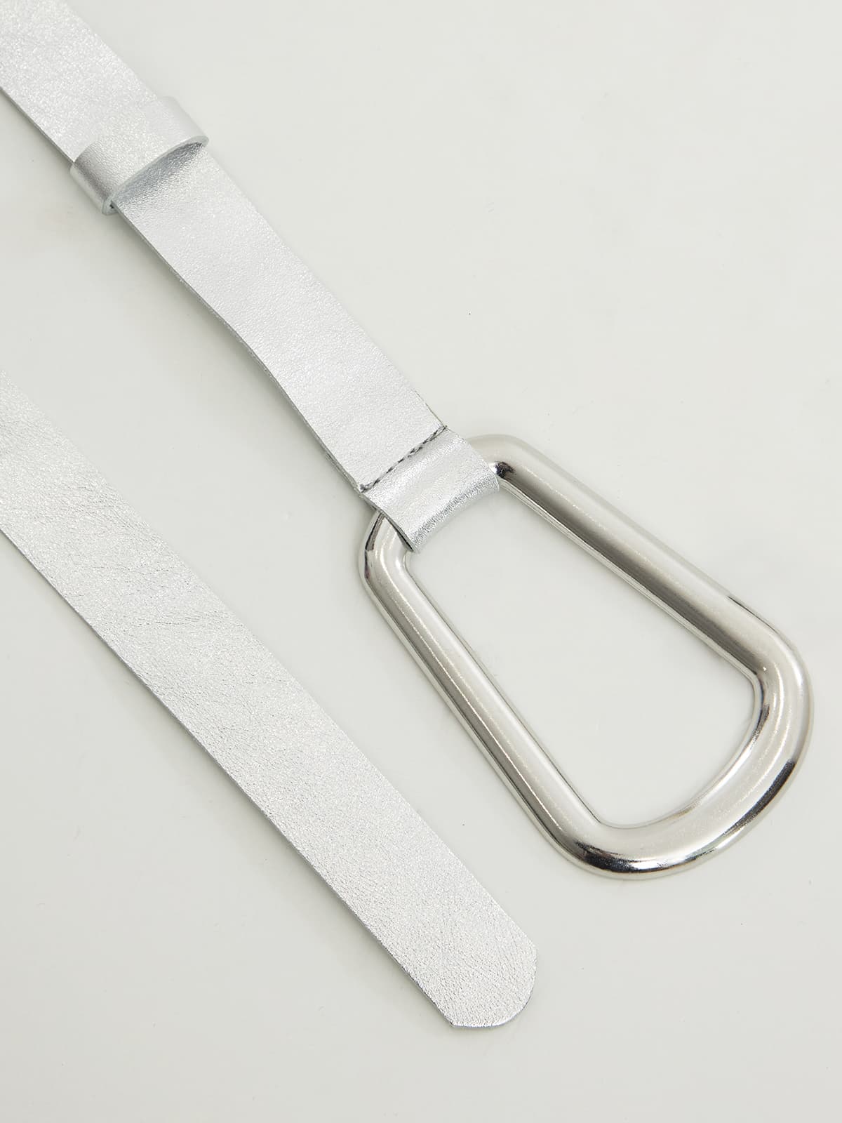 Women's Belts Mat Fashion Silver