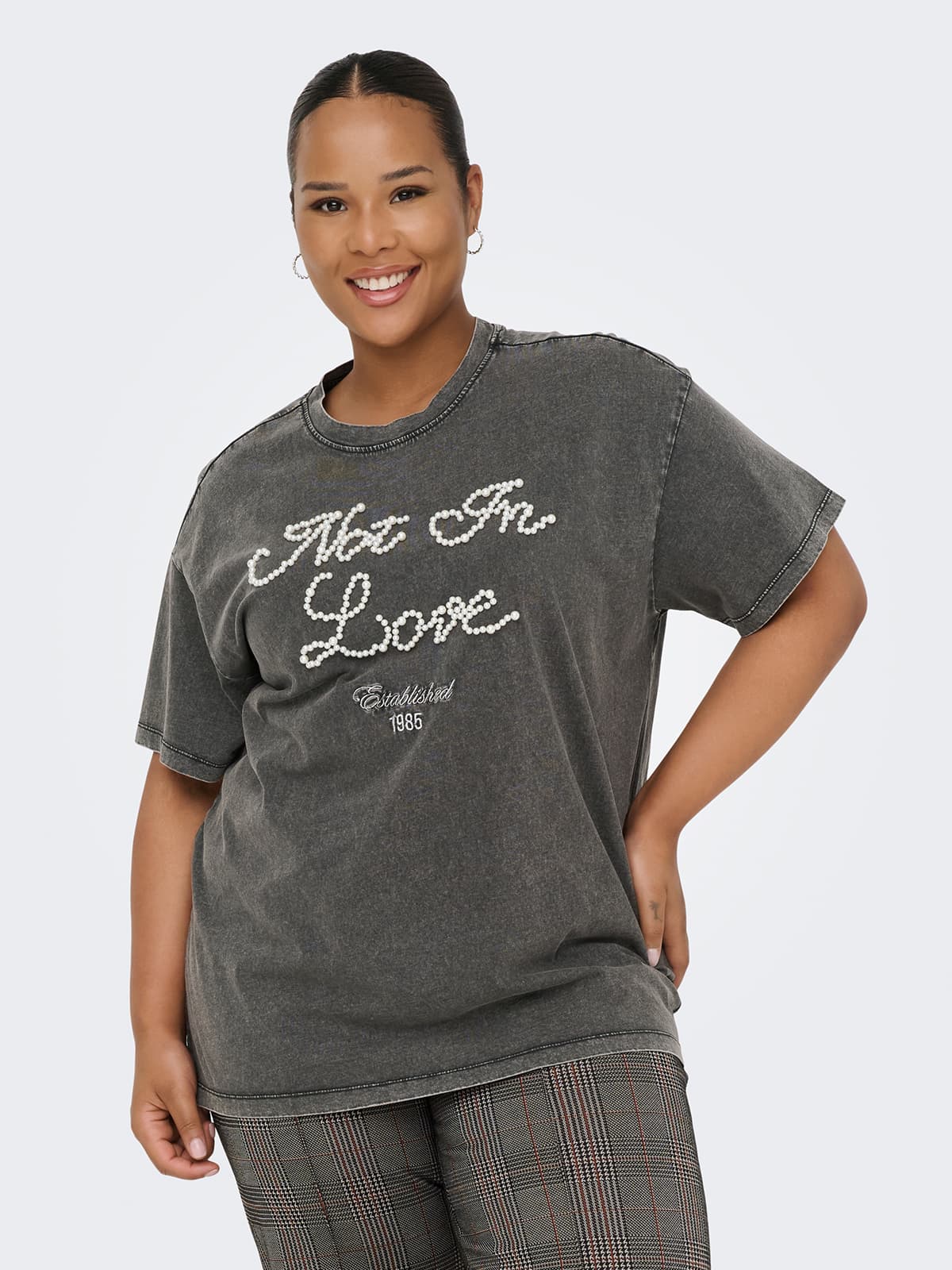 Women's T-Shirts Only Carmakoma Black