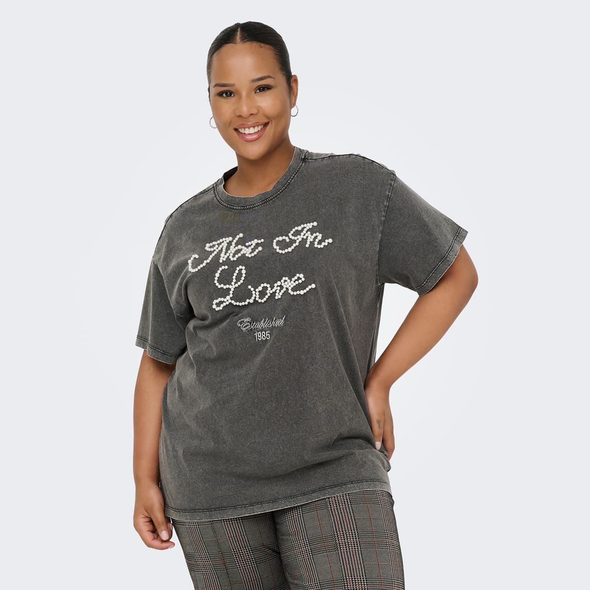 Women's T-Shirts Only Carmakoma Black