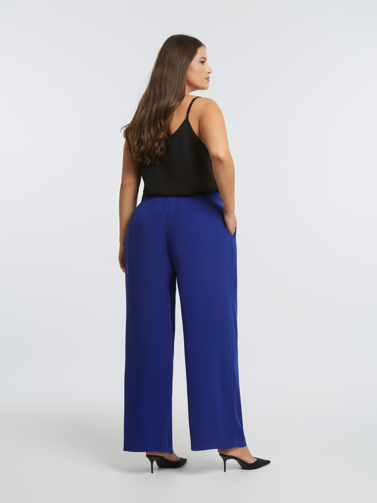 Women's Pants Mat Fashion Blue