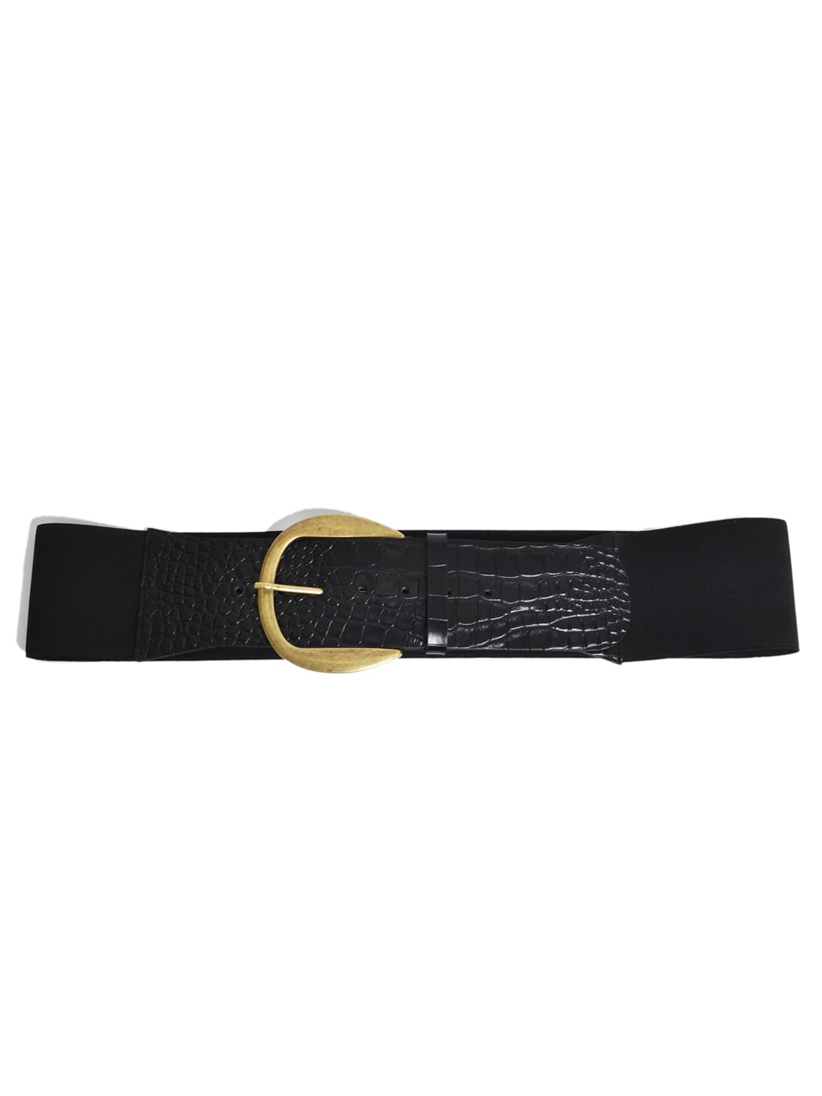 Women's Belts Mat Fashion Black