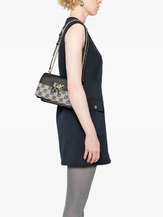 Γυναικεία Echo Τσάντα Χειρός Μαύρη DKNY R423YE31-XLB