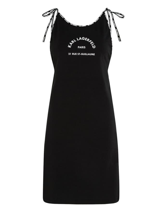 Γυναικείο Rue St-Guillaume Beach Αμάνικο Φόρεμα Μαύρο Karl Lagerfeld 241W2224-999 BLACK