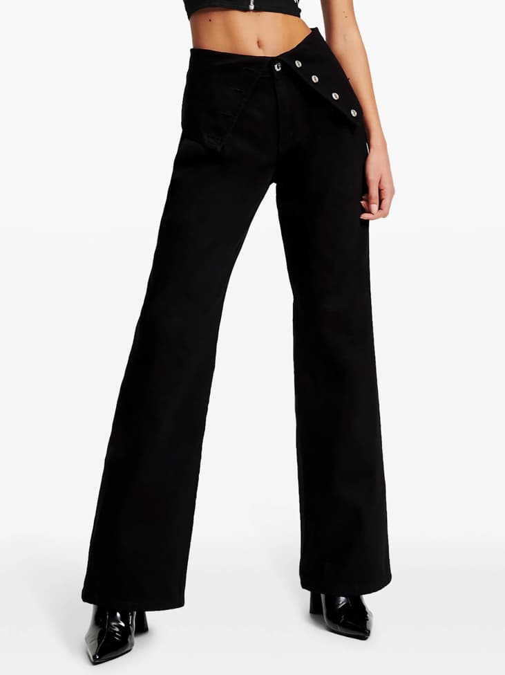 Γυναικείο Τζιν Μαύρο Karl Lagerfeld Jeans 245J1110-J186 BLACK