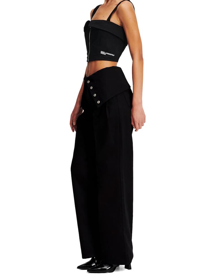 Γυναικείο Τζιν Μαύρο Karl Lagerfeld Jeans 245J1110-J186 BLACK