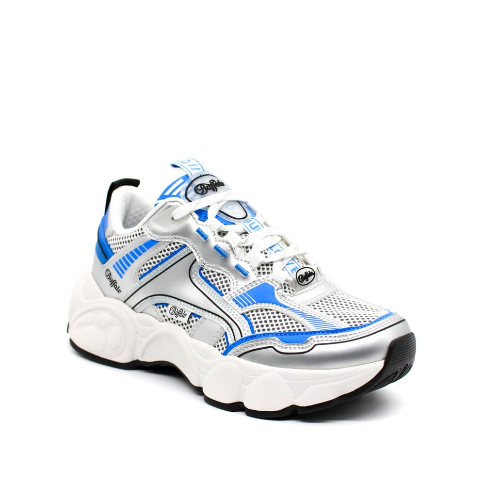 Γυναικεία CLD Run Jog Sneakers Ασημί Buffalo BUF1636184-SILVER WHITE BLUE