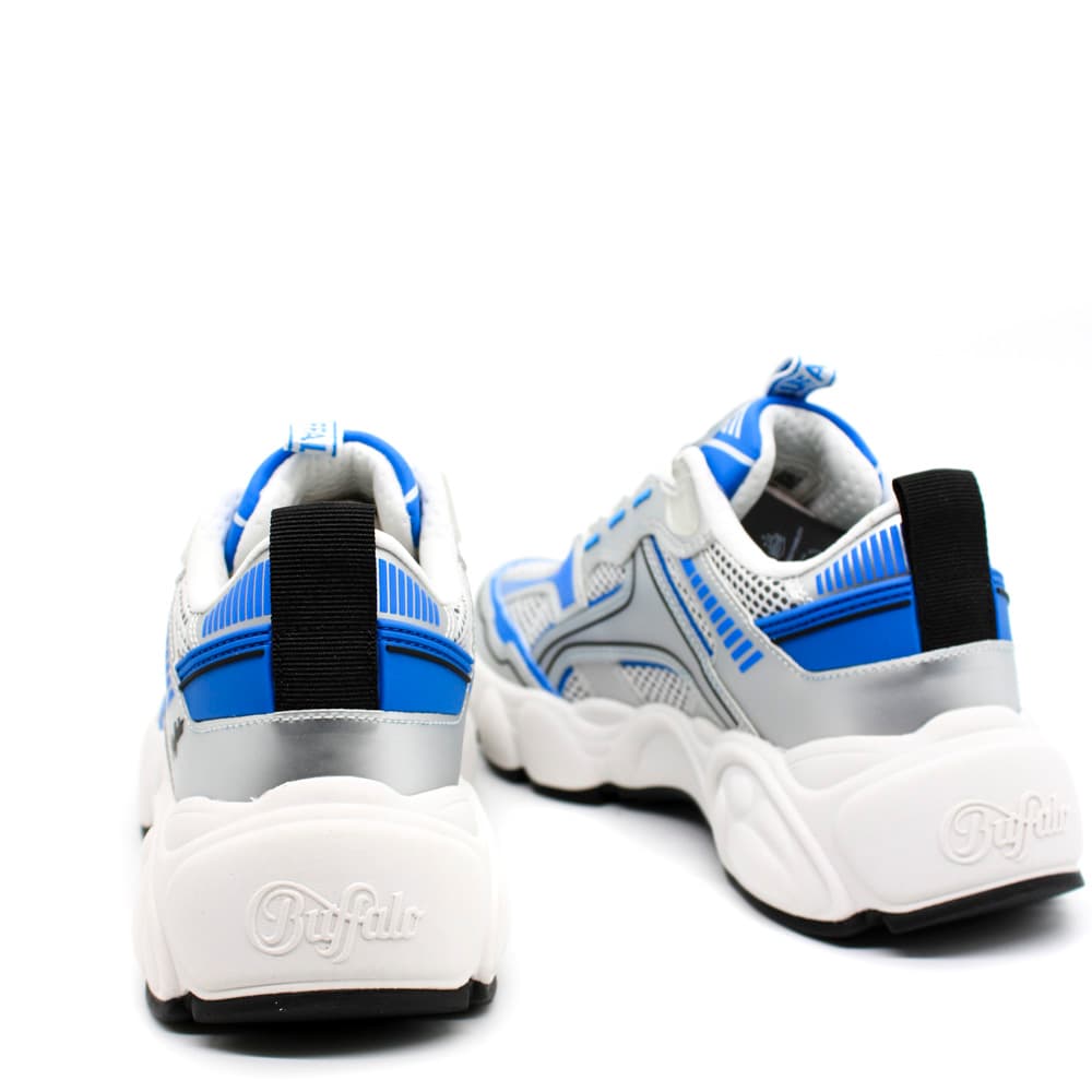 Γυναικεία CLD Run Jog Sneakers Ασημί Buffalo BUF1636184-SILVER WHITE BLUE