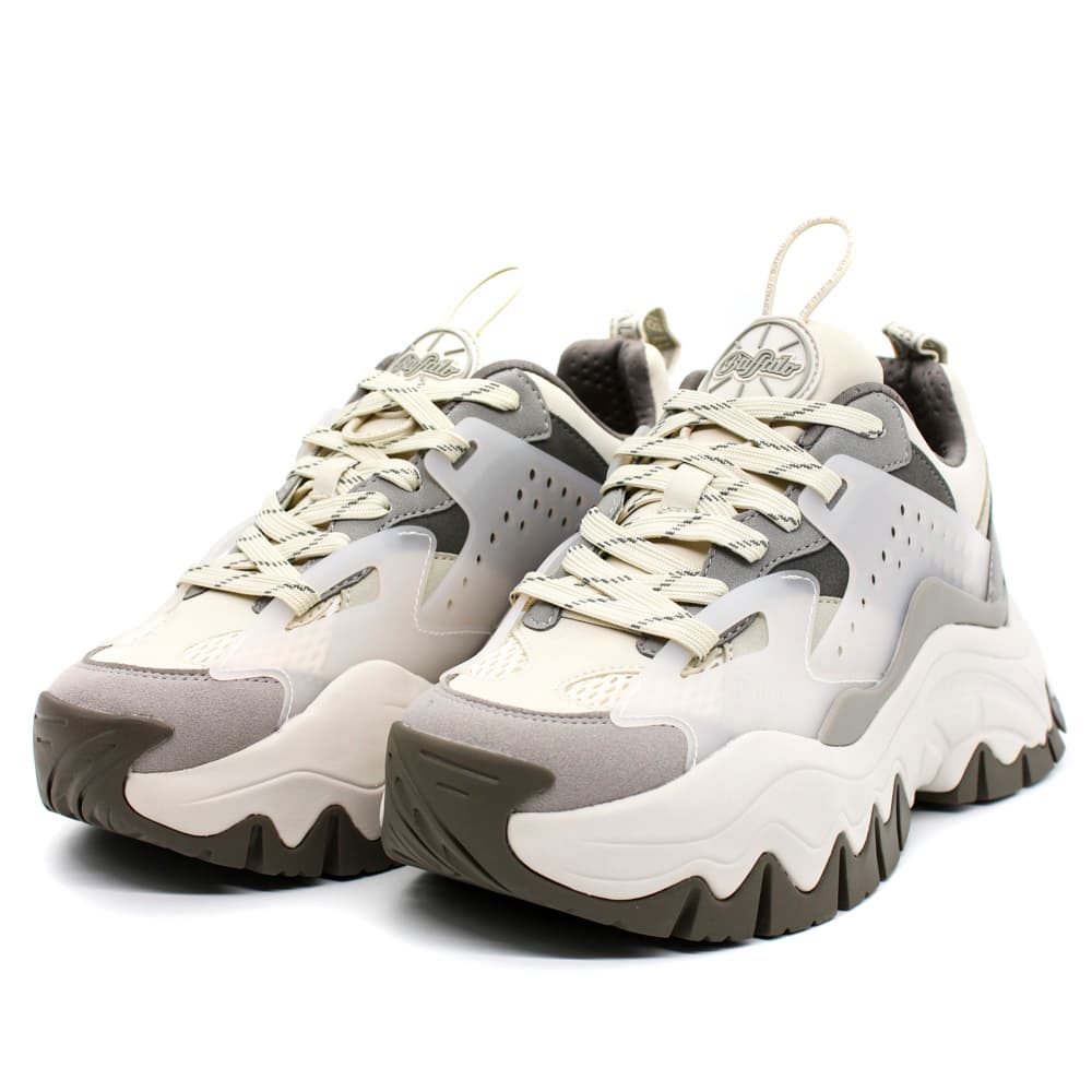 Γυναικεία Trail One Sneakers Γκρι Buffalo BUF1636193-GREY CREAM