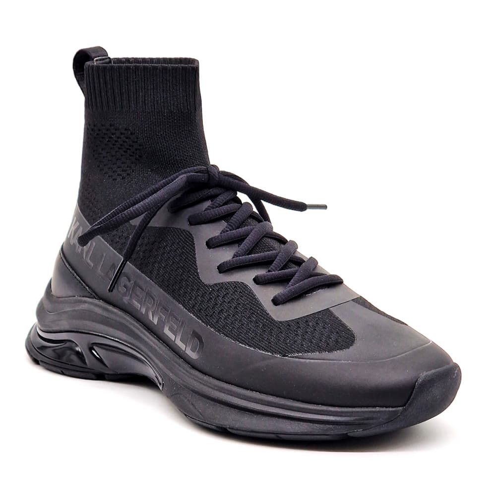 Ανδρικά Runner Sneakers Μαύρα Karl Lagerfeld KL53141-K0X BLACK