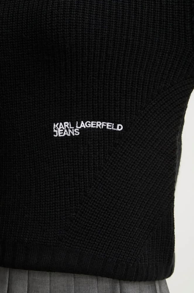 Γυναικείο Ζιβάγκο Πουλόβερ Μαύρο Karl Lagerfeld Jeans 246J2003-J101 BLACK